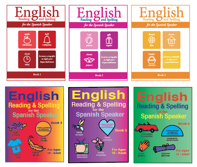 English reading and spelling for teens and adults ESL workbooks