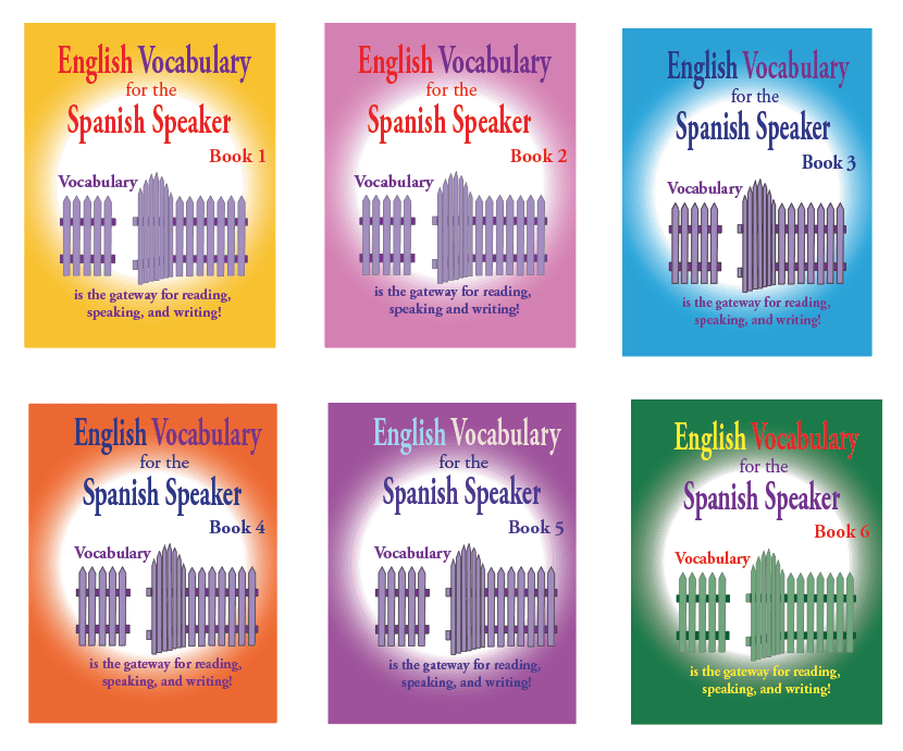 Fisher Hill Publishers, English Vocabulary for Spanish Speakers, English Literacy for Spanish Speaking Teens and Adults