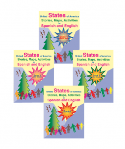 United States of America Stories, Maps, Activities in Spanish and English